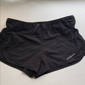 Patagonia Women's Athletic Black Shorts